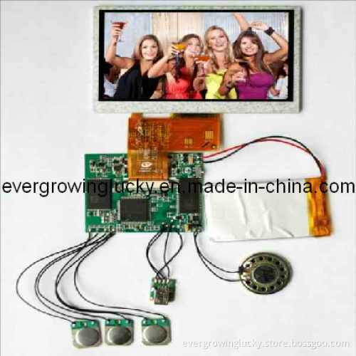 2015 Newest Video Module for Greeting Card
